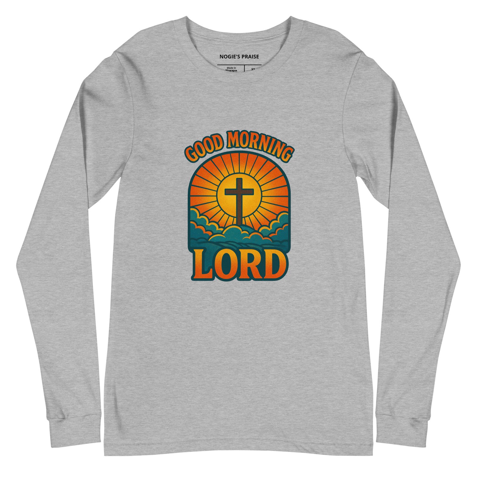 Good Morning Lord Unisex Long Sleeve Tee - Image 26