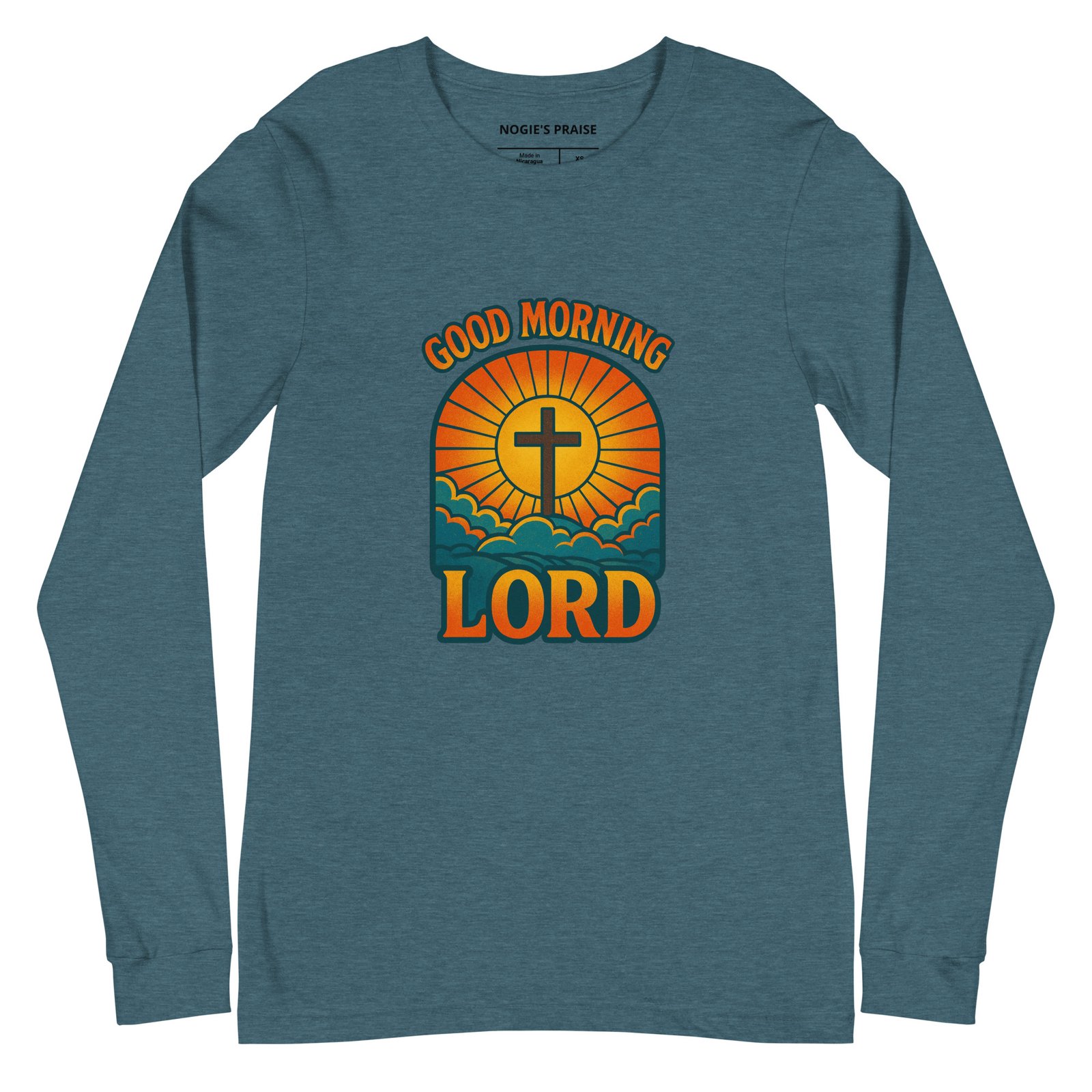 Good Morning Lord Unisex Long Sleeve Tee - Image 16