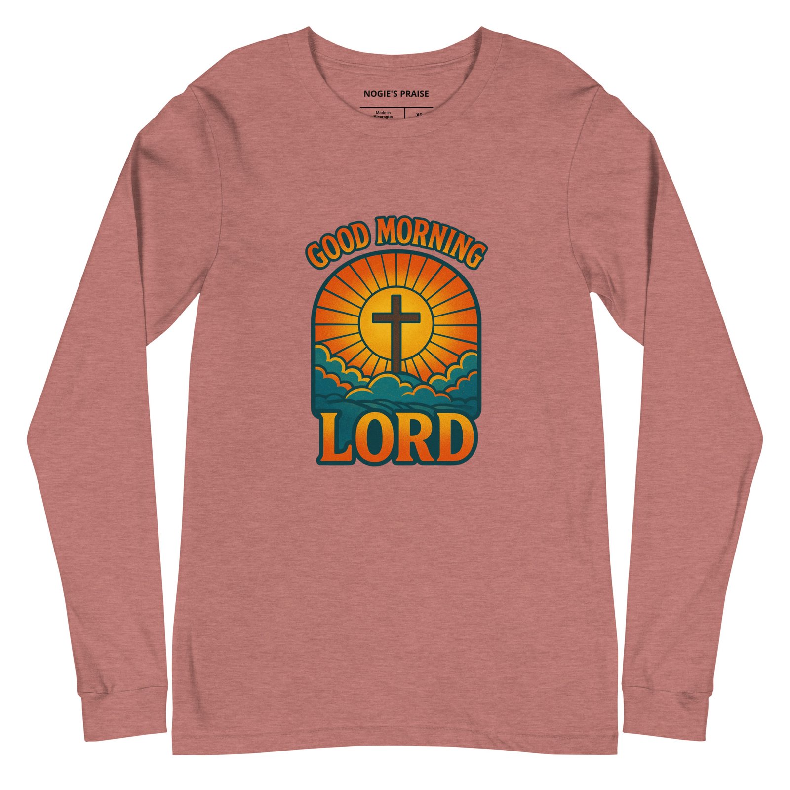 Good Morning Lord Unisex Long Sleeve Tee - Image 20