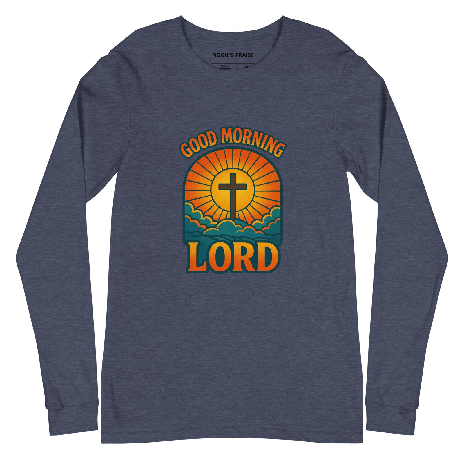 Good Morning Lord Unisex Long Sleeve Tee - Image 14