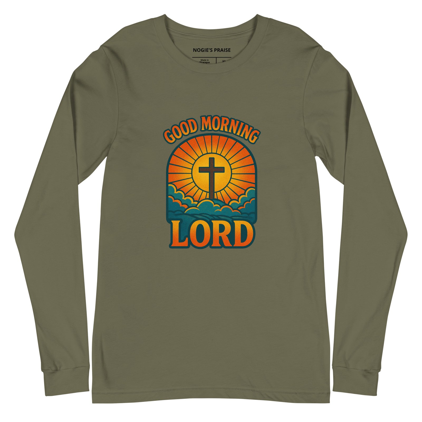 Good Morning Lord Unisex Long Sleeve Tee - Image 18