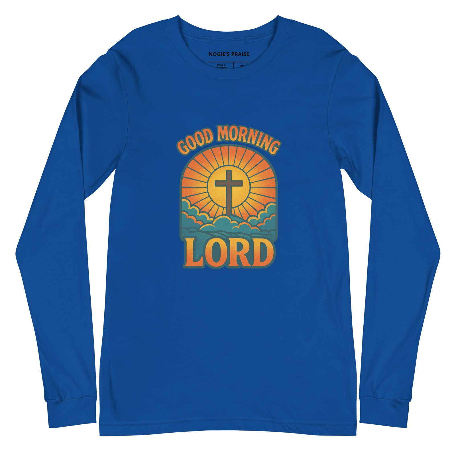Good Morning Lord Unisex Long Sleeve Tee - Image 12