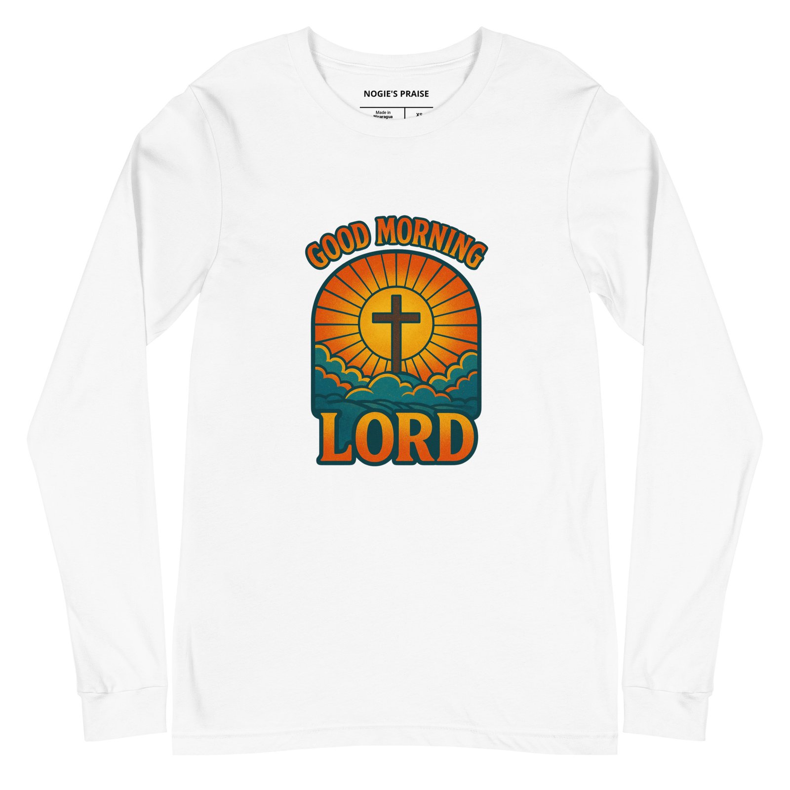 Good Morning Lord Unisex Long Sleeve Tee - Image 28